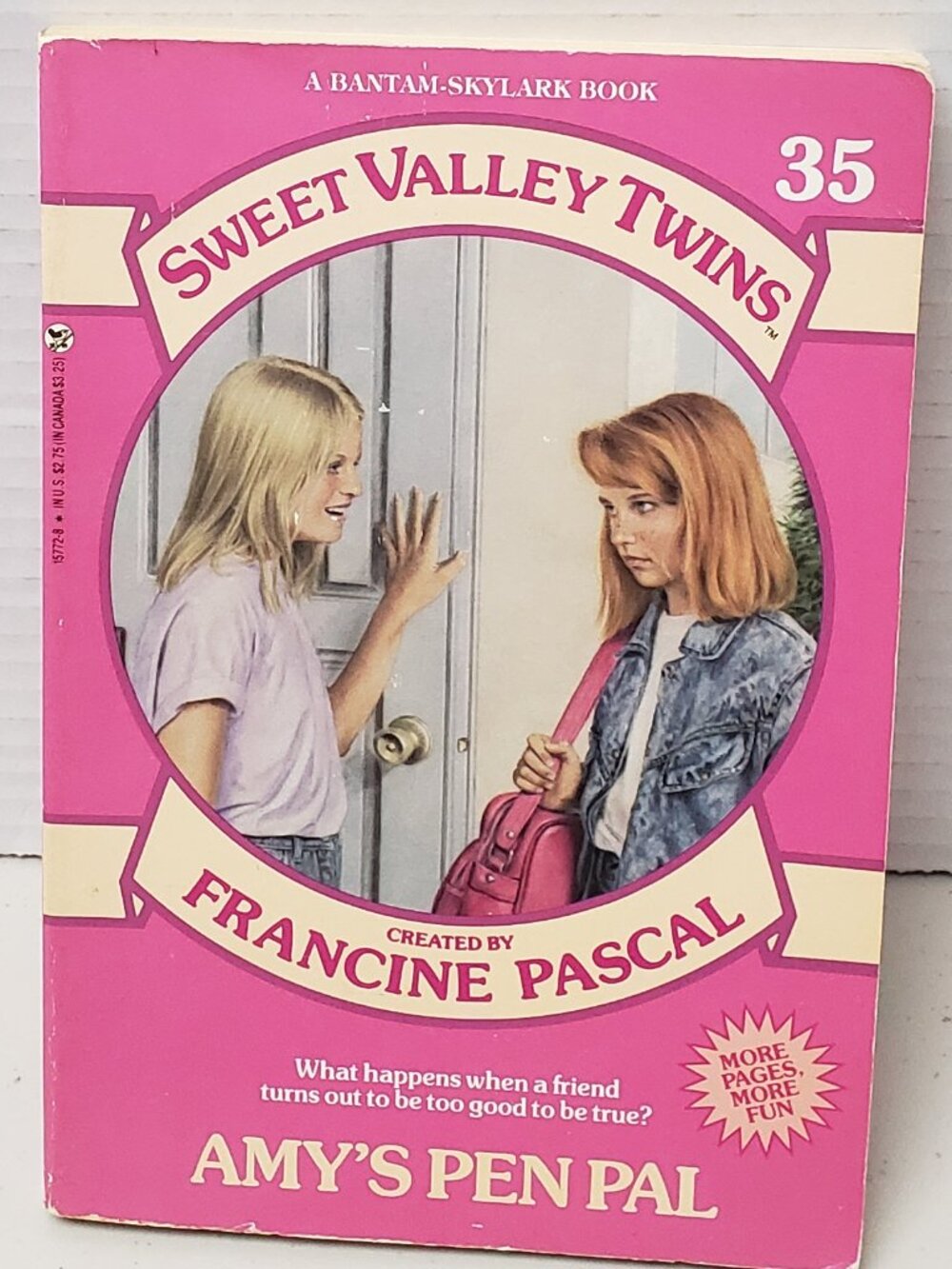 Sweet Valley Twins Book #35 Amy's Pen Pal